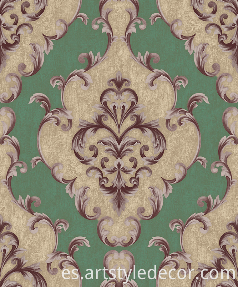 vintage exquisite non-woven wallpaper